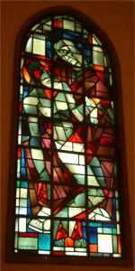 Stained glass window